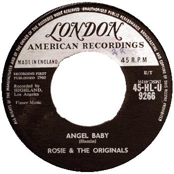 Rosie And The Ortiginals -  Angel Baby UK