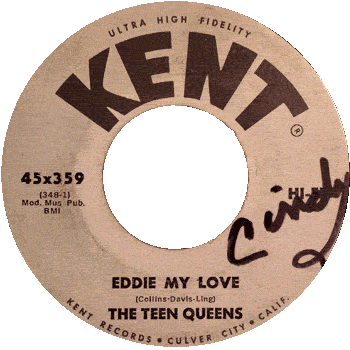Teen Queens - Eddie My Love Kent 349 gray