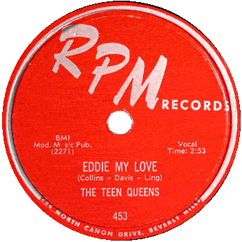 Teen Queens - Eddie My Love 78