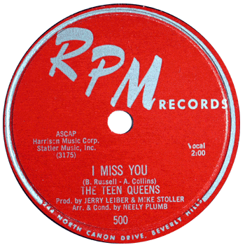 Teen Queens - I Miss You 78