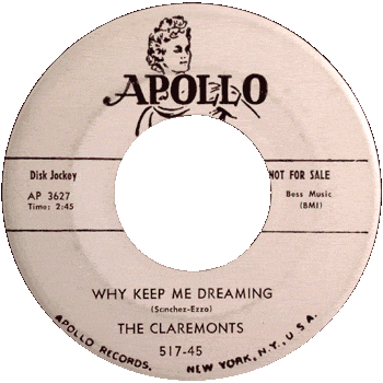Claremonts - Why Keep Me Dreaming Promo 1