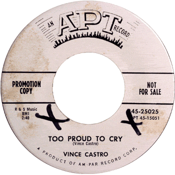 Vince Castro - Too Proud To Cry Apt Promo 1