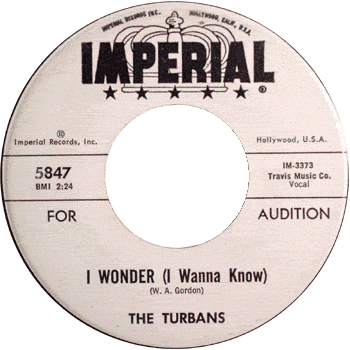 Turbans - I Wonder Promo