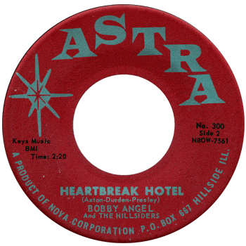Bobby Angel - Heartbreak Hotel Astra