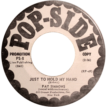 Fay Simmons -  Just To Hold My Hand Popside Promo