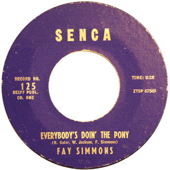 Fay Simmons - Everybody's Doin The Pony Senca