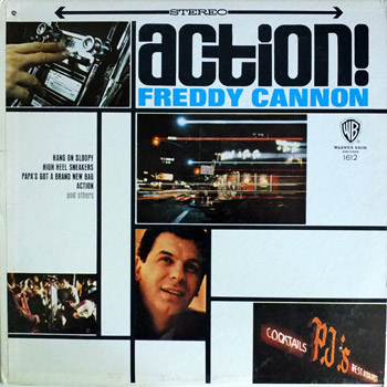 Freddie Cannon - Action Stereo LP Cover