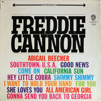 Freddie Cannon - WB Stereo Cover