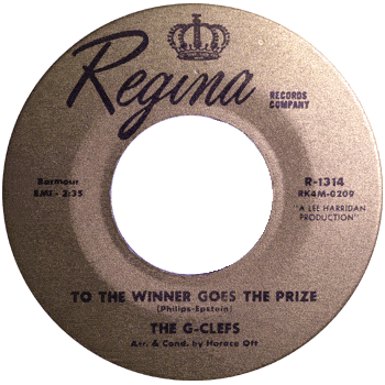 G-Clefs - To The Winner Goes The Prize Regina Stock