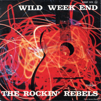 Rockin Rebels - Wild Weekend France Ep Cover