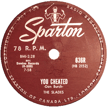 Slades - You Cheated Sparton 78